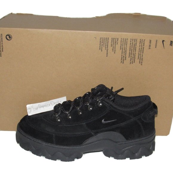 Nike Other - Nike Lahar Low Triple Black DB9953-001 Boots Mens Size 8.5 Womens Size 10 New